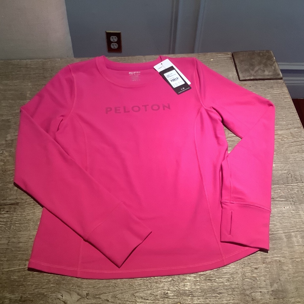 Peloton Cadent Long Sleeve Performance Tee, Size L